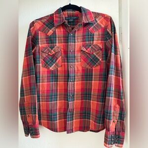 Ralph Lauren women’s fitted flannel